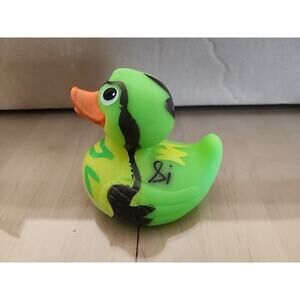 3" Camouflage Rubber Duck Autographed by Si Robertson of Duck Dynasty